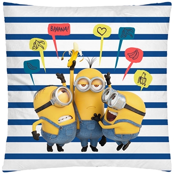 Minions sierkussen - 40x40 cm - Sierkussen voor de kinderkamer