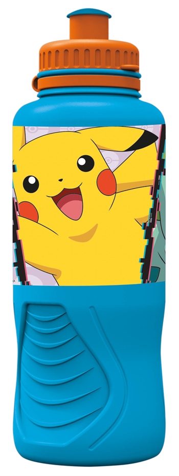 Pokémon waterfles - Drinkfles met tuit voor kinderen - Pikachu, Bulbasaur en Charmander