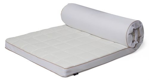 Topmatras - 90x200 cm 8 cm hoog - NASA Memory foam - Ergonomische topmatras - Borg Living