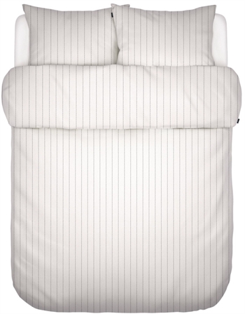 Wit beddengoed 200x220 cm - Jora White - Beddengoed tweepersoons dekbed - 100% katoen satijn - Marc O\'Polo