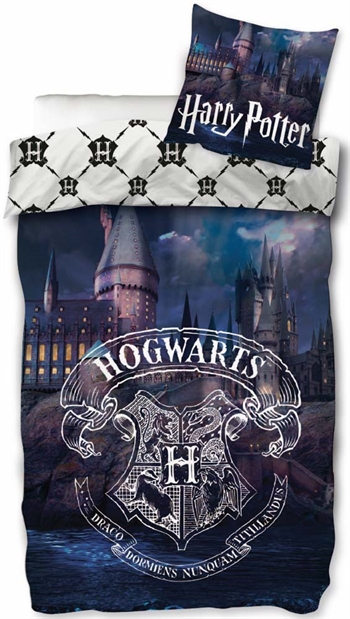 Harry Potter beddengoed - 150x210 cm - Hogwarts mystery - 2-in-1 beddengoedset - 100% katoen