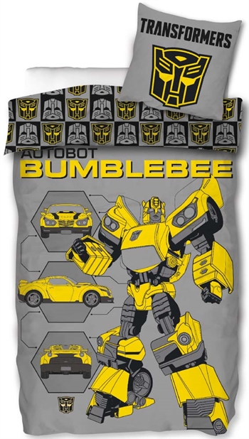 Transformers Beddengoed 150x210 cm - Bumblebee - Dekbed i 100% katoen