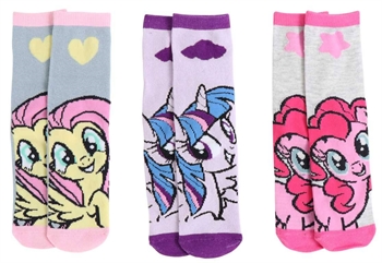 My Little Pony - 3-pak - Grootte 28-30 - Kindersokken