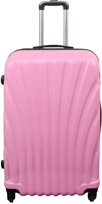 Grote koffer - Schelp Roze - Hardcase koffer - Afmeting Large - Exclusieve reiskoffer