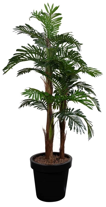 Kunst Areca Palm - 185 cm hoog - Grote en decoratieve bladeren - Kunstplant