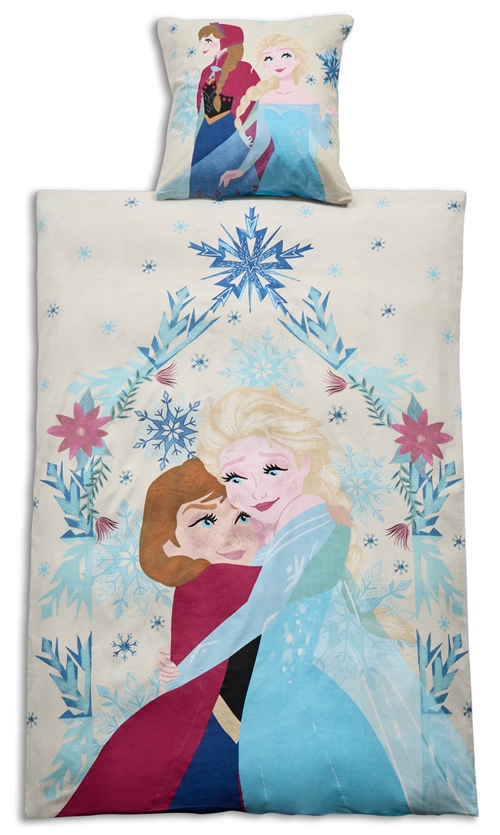 Frozen beddengoed zacht en heerlijk 100% katoenflanel - Frozen beddengoed - 140x200 cm 2 in 1 design beddenset