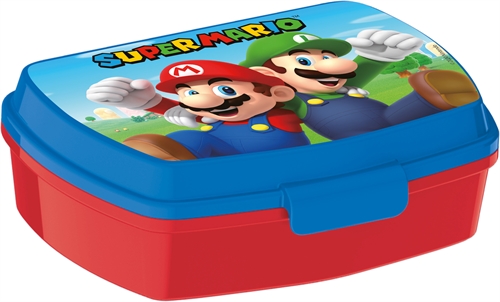 Super Mario lunchtrommel - Lunchtrommel met 1 vak voor kinderen - Super Mario