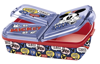 Mickey Mouse lunchbox - Kinderlunchbox met 3 vakken - Disney