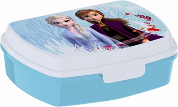 Frozen lunchtrommel - Lunchtrommel met 1 vak voor kinderen - Anna en Elsa