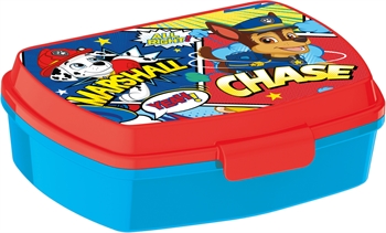 Paw Patrol lunchbox - Lunchbox met 1 vak voor kinderen - Chase en Marshall