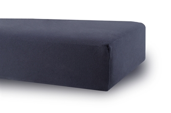 stretch hoeslaken 70x140 cm - Donkerblauw - 100% katoenen jersey laken - Voor juniormatras