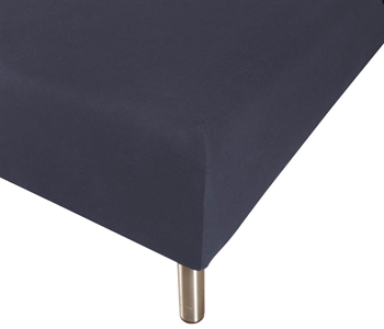 Boxspring hoeslaken 90x200 cm - 100% Katoen - Blauw - Hoeslaken voor matras