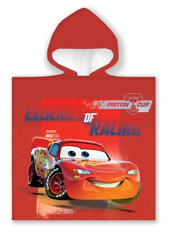 Badponcho - Handdoek voor kinderen - 50x100 cm - Lightning McQueen Piston Cup - 100% Katoen