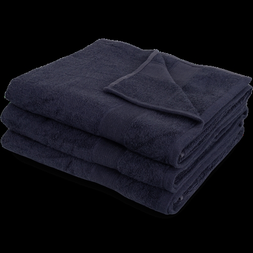 Bamboe badlaken - 100x150 cm - Donkerblauw - Zachte luxe handdoeken van Excellent - By Borg