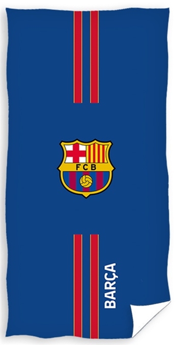 Barcelona handdoek - 70x140 cm - FCB Logo - 100% katoen - Badhanddoek met FC Barcelona logo