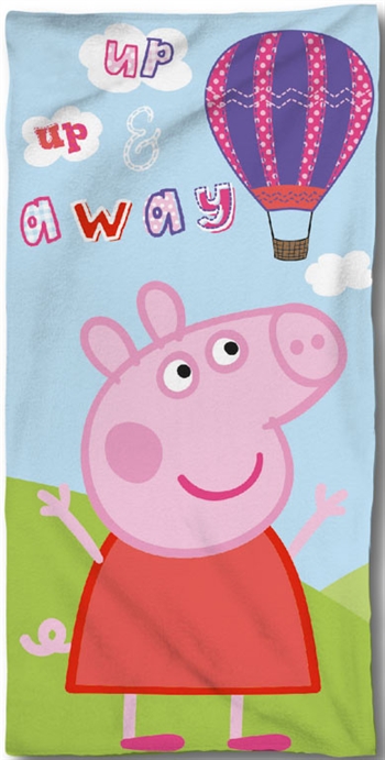 Badhanddoek - Peppa Pig - 70x140 cm - 100% Katoen