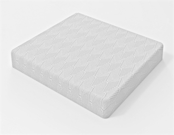 Matras 90x200 - Hoogte 22 cm - Springveringmatras met drukverlagend memory foam - "Classic" Hybride van By Borg