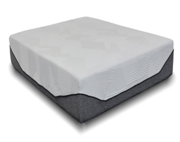 Matras 90x200 - Hoogte 27 cm - Springmatras met drukverlagend memory foam - "Premium" Hybride van By Borg