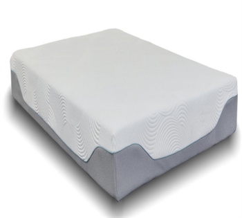 Matras 90x200 cm - Hoogte 32 cm - 5-laags luxe springveringmatras met memory foam - "Excellent" Hybride van By Borg