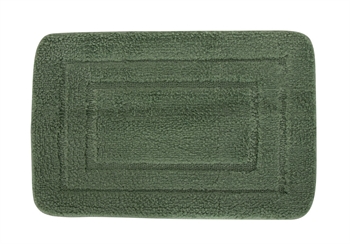 Badmat - 60x40 cm - Groen - Zachte badmat met antislip onderkant