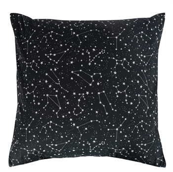 Kussensloop 60x63 cm - Zodiac black - Hoofdkussensloop in 100% katoen