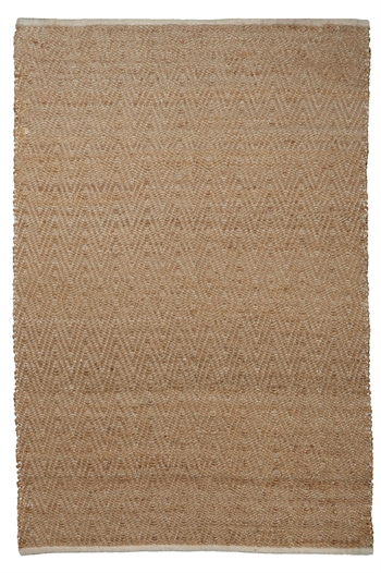 Jute vloerkleed - Natuurlijke kleur - Groot vloerkleed - 140x200 cm - Nordstrand Home