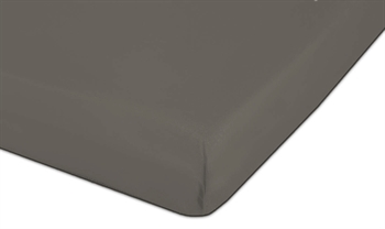 Boxspring hoeslaken 60x120 cm - Donkergrijs - 100% Perkalkatoen - Hoeslaken voor babymatras