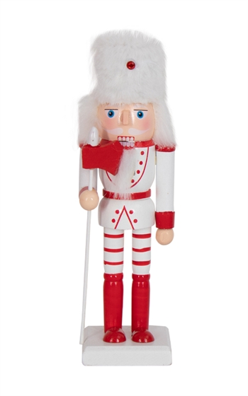 Notenkraker - 26 cm hoog - Met bijl in de hand - Notenkraker kerstfiguur