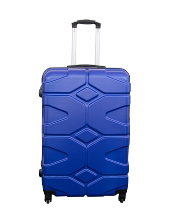 Grote koffer - Militaire Blauw - Hardcase koffer - Slimme reiskoffer