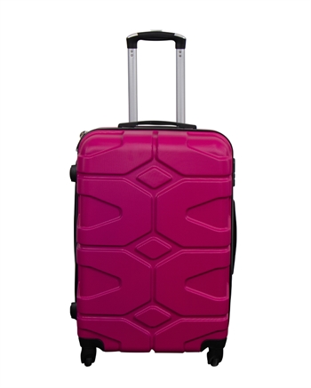 Koffer aanbieding - Hardcase - Afmeting Medium - Militair Roze - Slimme reiskoffer