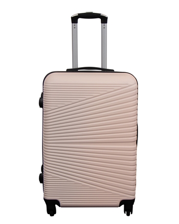 Koffer aanbieding - Hardcase - Afmeting Medium - Nordic nude - Slimme reiskoffer