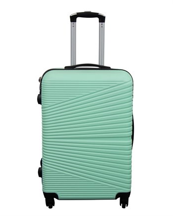 Koffer aanbieding - Hardcase - Afmeting Medium - Nordic mint - Slimme reiskoffer