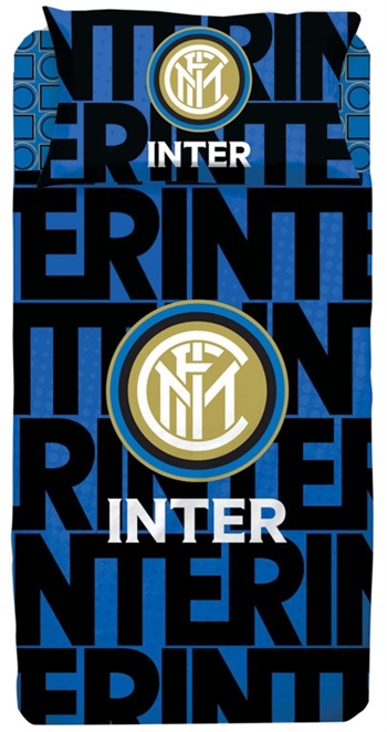 Beddengoed 140x200 cm - FC Inter Milan beddengoedset - Voetbal beddengoed van 100% katoen