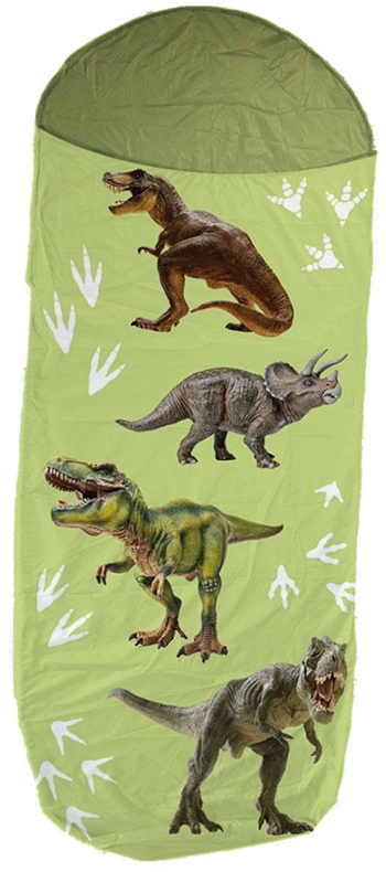 Kinderslaapzak - Met dinosaurussenprint - 70x140 cm - waterafstotend