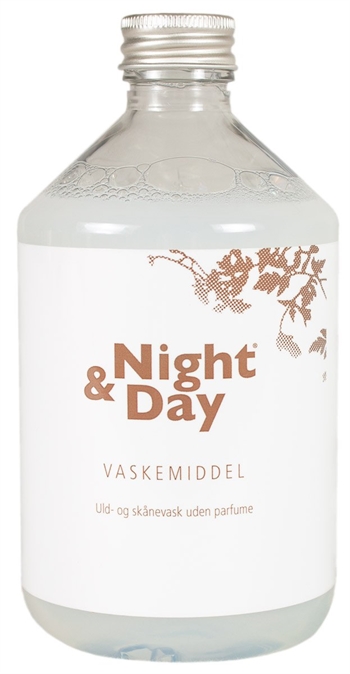 Enzymvrij wasmiddel - Donzen was - Deens geproduceerd wasmiddel voor wol, dons en fijne was - Voor donzen dekbedden en donzen kussens - Night & Day