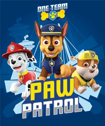 Kinderdeken - Paw Patrol - 100x140 cm - Zachte en heerlijke fleecedeken - Borg Living