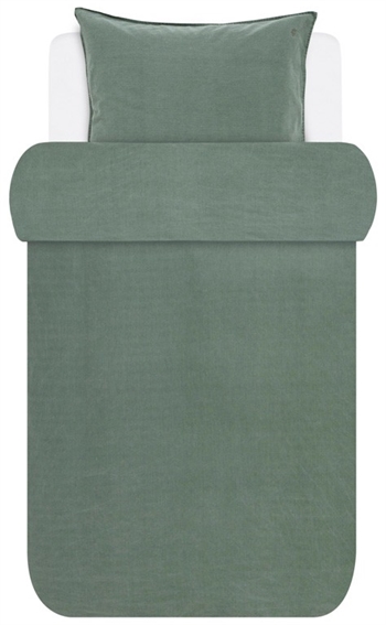 Marc O\'Polo beddengoed - 140x200 cm - Senja groen beddengoed - 100% enzymgewassen katoenen beddengoedset