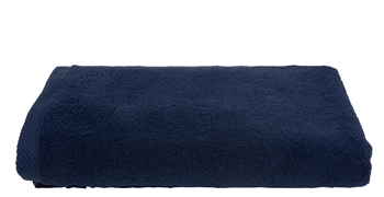 Tempur Badhanddoek - 70x140 cm - Donkerblauw - 100% Katoen - Frotté handdoek van Tempur